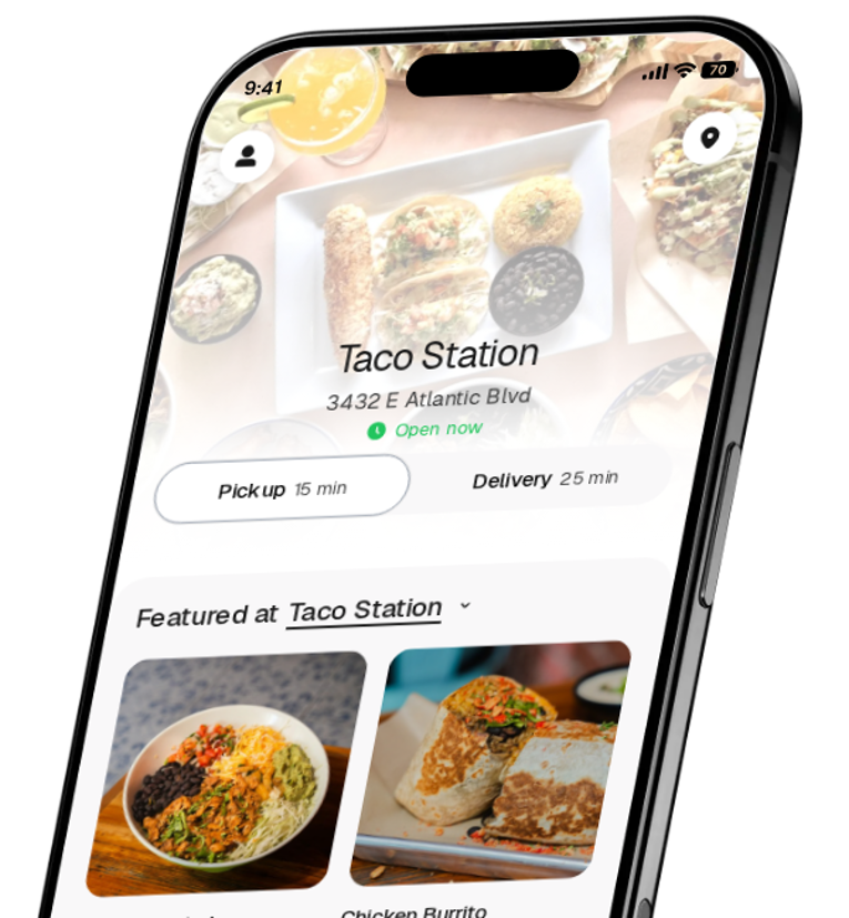Taco Station app preview